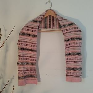 Ralph Lauren Pink Wool Scarf🧣